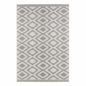Sivo-krémový vonkajší koberec NORTHRUGS Isle, 70 x 140 cm