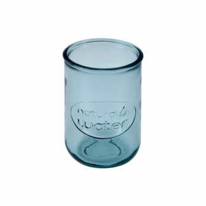 Modrý pohár z recyklovaného skla Ego Dekor Water, 0,4 l