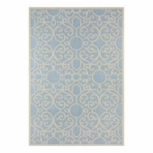 Modro-béžový vonkajší koberec NORTHRUGS Nebo, 200 x 290 cm