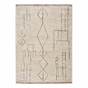 Krémovobiely koberec Universal Moana Freo, 60 x 110 cm