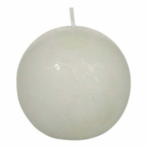 Biela sviečka J-Line Ball