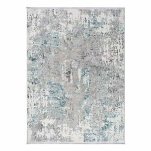 Modro-sivý koberec Universal Riad Abstract, 140 x 200 cm