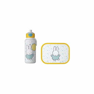Súprava detského desiatového boxu a fľaše na vodu Mepal Miffy Confetti