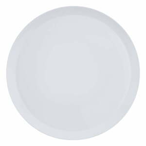 Biely sklenený tanier Orion Grangusto, 33 cm