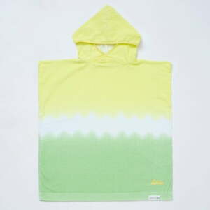 Žlto-zelená bavlnená detská osuška 70x70 cm Terry - Sunnylife