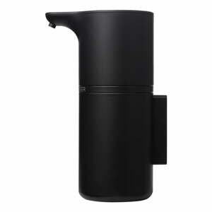 Čierny nástenný bezdotykový plastový dávkovač dezinfekcie 260 ml Fineo – Blomus