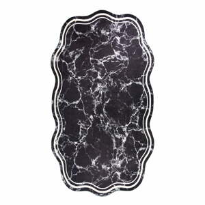 Čierny koberec behúň 200x80 cm - Vitaus