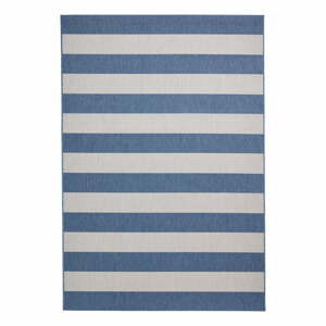 Béžovo-modrý vonkajší koberec 170x120 cm Santa Monica - Think Rugs