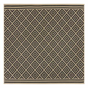 Čierno-béžový vonkajší koberec 200x200 cm Moretti - Flair Rugs