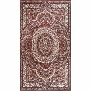 Červený prateľný koberec 80x50 cm - Vitaus