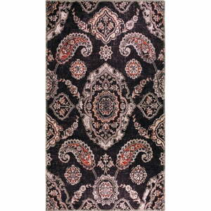 Čierny prateľný koberec 230x160 cm - Vitaus