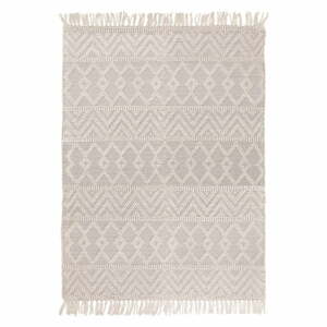 Svetlosivý vlnený koberec 160x230 cm Asra – Asiatic Carpets