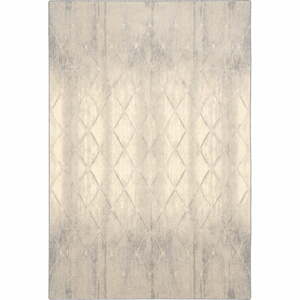 Krémovobiely vlnený koberec 133x180 cm Colette – Agnella