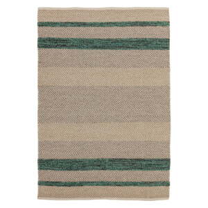 Hnedo-zelený koberec Asiatic Carpets Fields, 120 x 170 cm