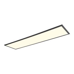 Čierne LED stropné svietidlo 29.5x119.5 cm Beta – Trio