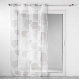 Biela voálová záclona 140x280 cm Esquisse – douceur d'intérieur