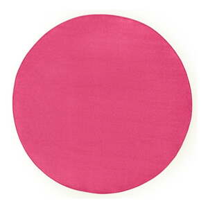 Ružový okrúhly koberec ø 133 cm Fancy – Hanse Home