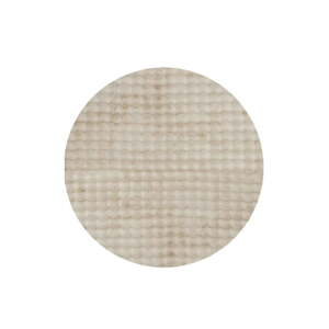 Béžový prateľný okrúhly koberec ø 200 cm Bubble Cream – Mila Home