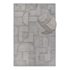 Sivý ručne tkaný vlnený koberec 120x170 cm Alexis – Villeroy&Boch