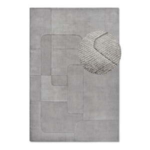 Sivý ručne tkaný vlnený koberec 160x230 cm Charlotte – Villeroy&Boch