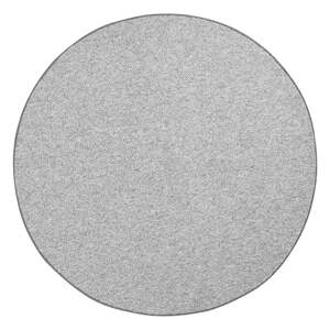 Sivý okrúhly koberec ø 200 cm Wolly – BT Carpet