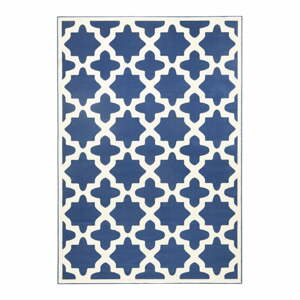 Modro-biely koberec Zala Living Noble, 200 × 290 cm