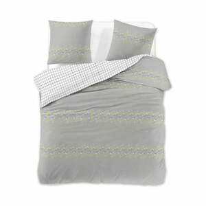 Sivé predĺžené bavlnené obliečky na dvojlôžko 220x200 cm Sparkle – AmeliaHome
