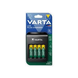 VARTA Varta 57687101441 - LCD Nabíjačka batérií 4xAA/AAA 2100mAh 230V