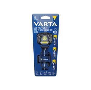VARTA Varta 18648101421 - LED Stmievateľná čelovka so senzorom WORK FLEX LED/3xAAA IP54