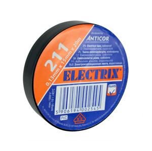 AP02C − Izolačná páska ELECTRIX 15mm x 20m čierna