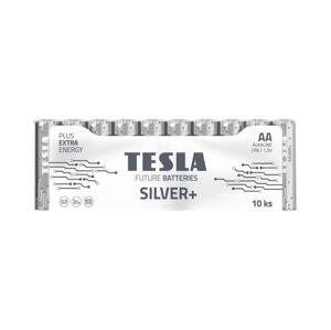 Tesla Batteries Tesla Batteries - 10 ks Alkalická batéria AA SILVER+ 1,5V