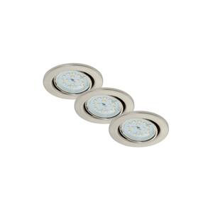 Briloner Briloner 7220-032-SADA 3x LED Kúpeľňové podhľadové svietidlo FIT 1xGU10/5W/230V