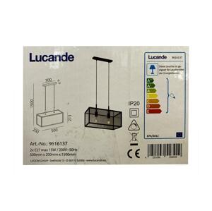 Lucande Lucande - Luster na lanku BEYZA 2xE27/15W/230