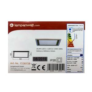 Lampenwelt Lampenwelt - LED RGBW Stmievateľné stropné svietidlo LYNN LED/29,5W/230V + DO