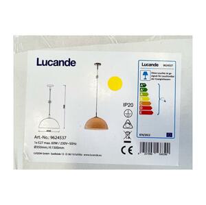 Lucande Lucande - Luster na lanku LOURENCO 1xE27/60W/230V