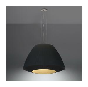 SL.0734 - Luster na lanku BELLA 3xE27/60W/230V pr. 60 cm čierna