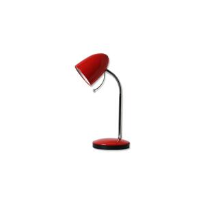 B.V.  - Stolná lampa 1xE27/36W/230V červená/chróm
