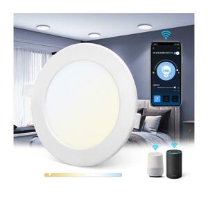 B.V.  - LED Stmievateľné podhľadové svietidlo 12W/230V pr. 17 cm Wi-Fi