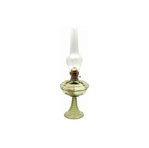 Floriánova huť Petrolejová lampa DROBĚNA 50 cm lesná zelená