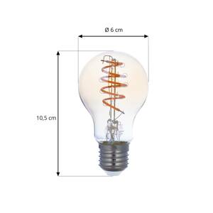 Smart LED žiarovka E27 A60 4,9W WLAN jantárová