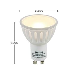 Arcchio LED reflektor GU10 100° 7W 2 700K sada 3ks