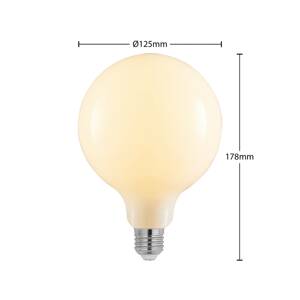 LED E27 6W 2.700K G125 stmievateľná opál sada 2ks