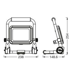 Ledvance LED Worklight Value R-Stand svetlá 20W