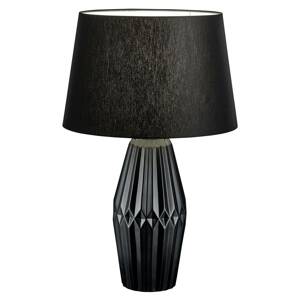 Stolová lampa Kera, textilné tienidlo, 58 cm