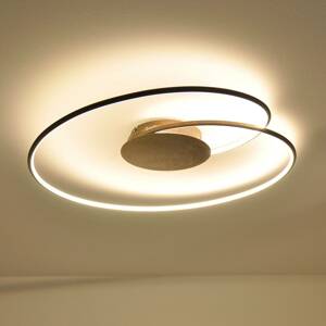 Stropné LED svietidlo Joline hrdzavo-hnedé 74 cm
